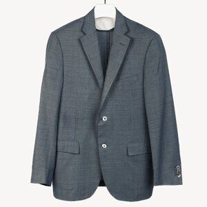 Corneliani Blue Lightweight Wool & Silk Blazer